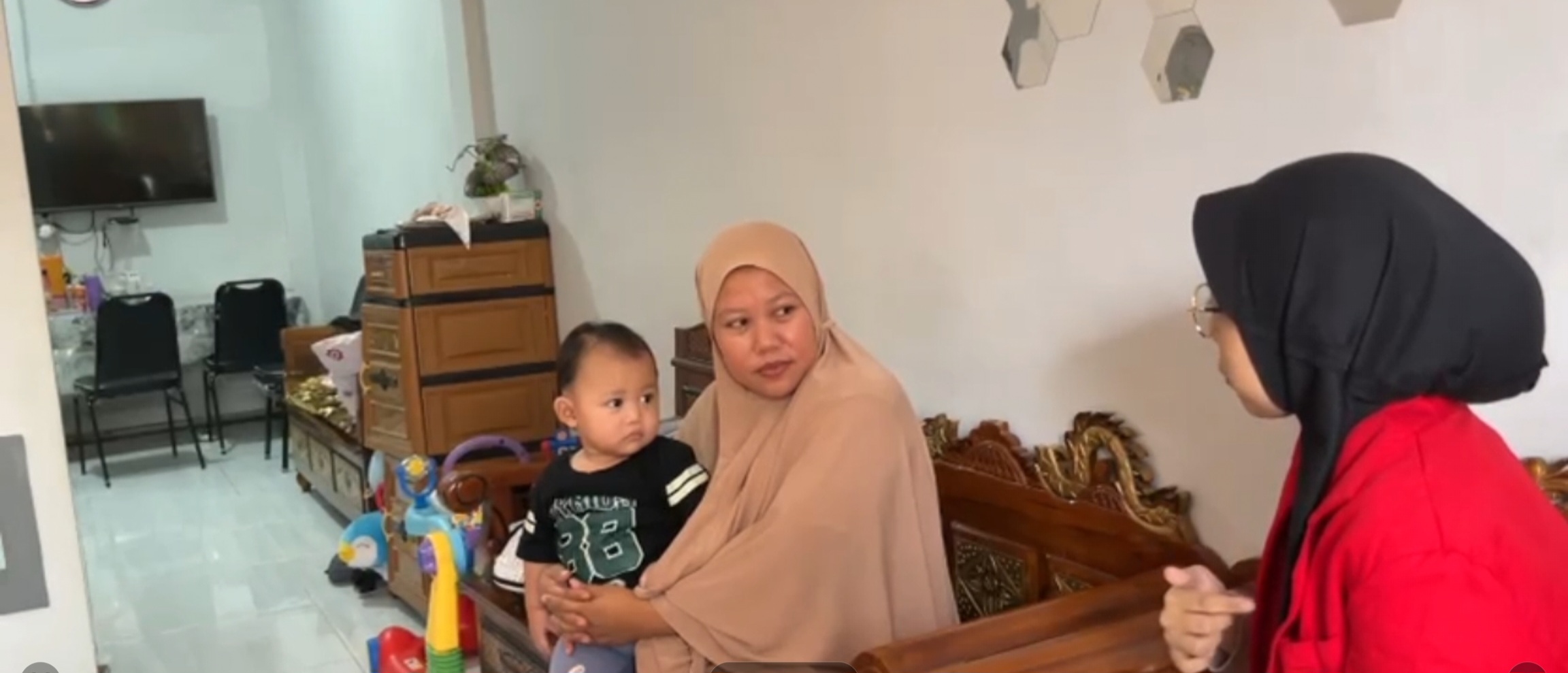 Pertemua pertama 1000 hpk dengan Ibu damping dan anaknya