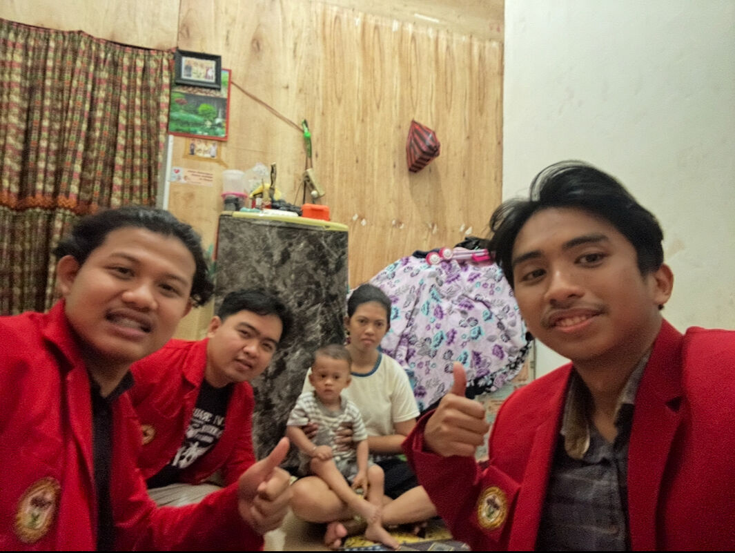 Kunjungan ke lima ke hunian adik zaka dan ibu fatimah