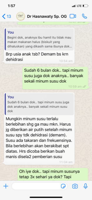 Diskusi Mengenai Keluhan Busui