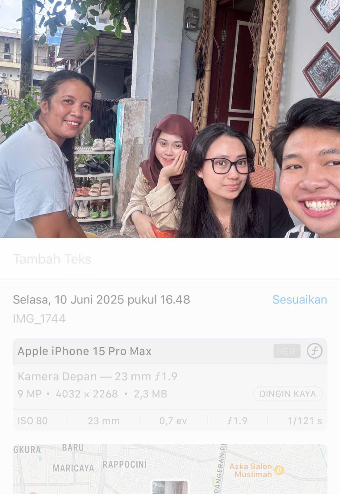 pertemuan kelima dengan adik faisal