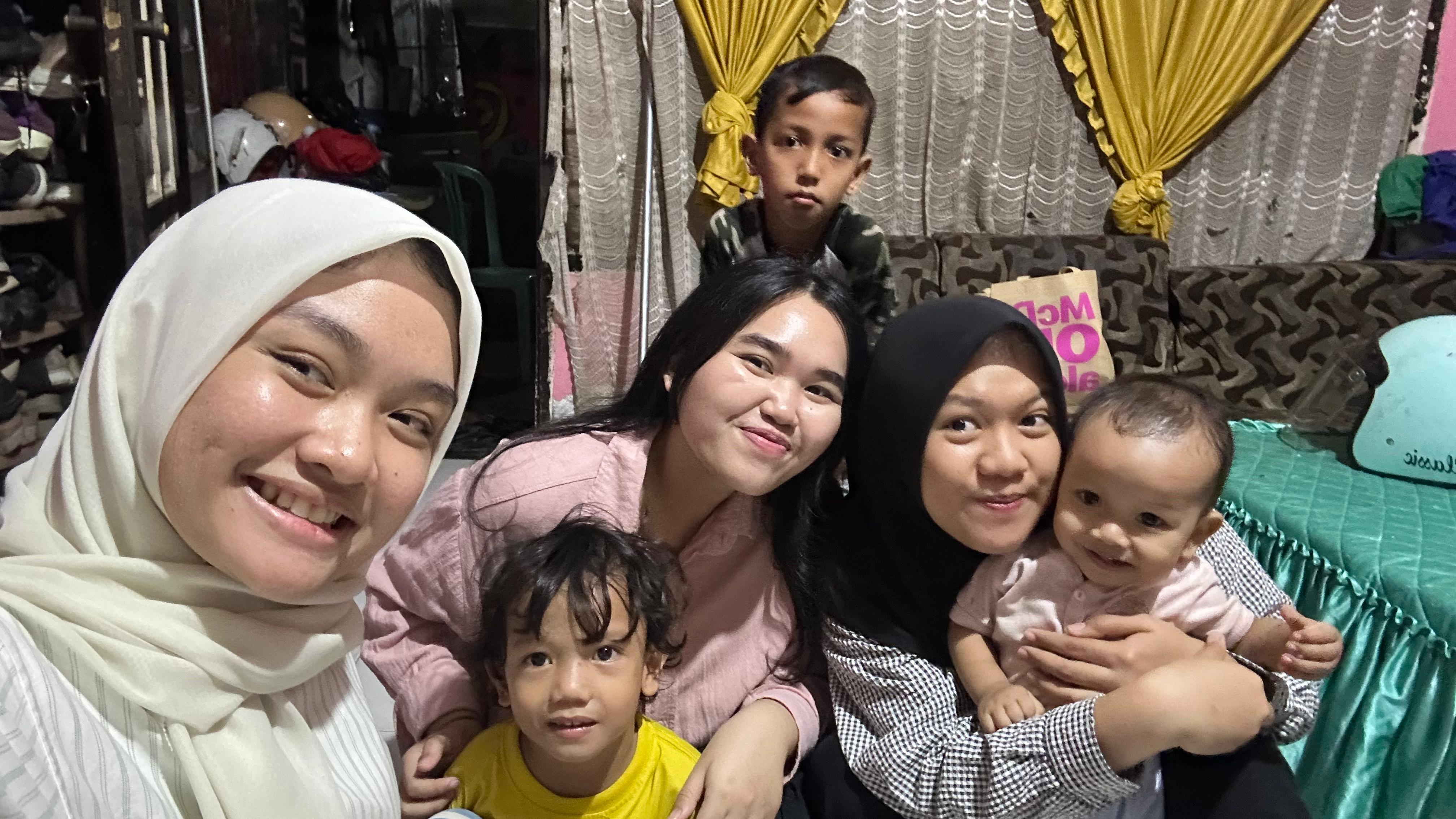 Pertemuan ke-8 dengan Adik Rafasya dan saudaranya ☺️