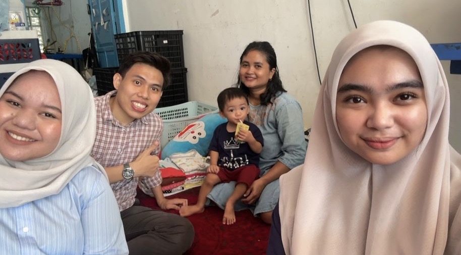 kunjungan ke-5 ibu Andi Rien Nugrawati