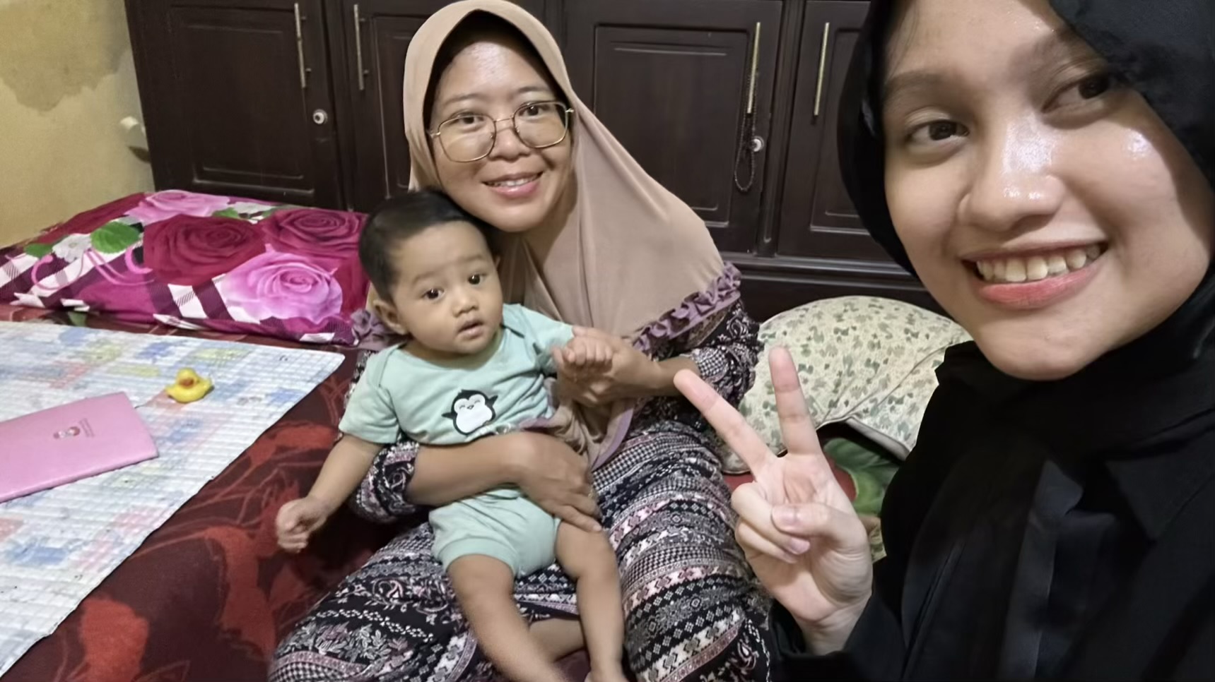 Kunjungan 1 P2KD III : Pemantauan Kondisi Ibu dan Bayi serta Edukasi Buku KIA