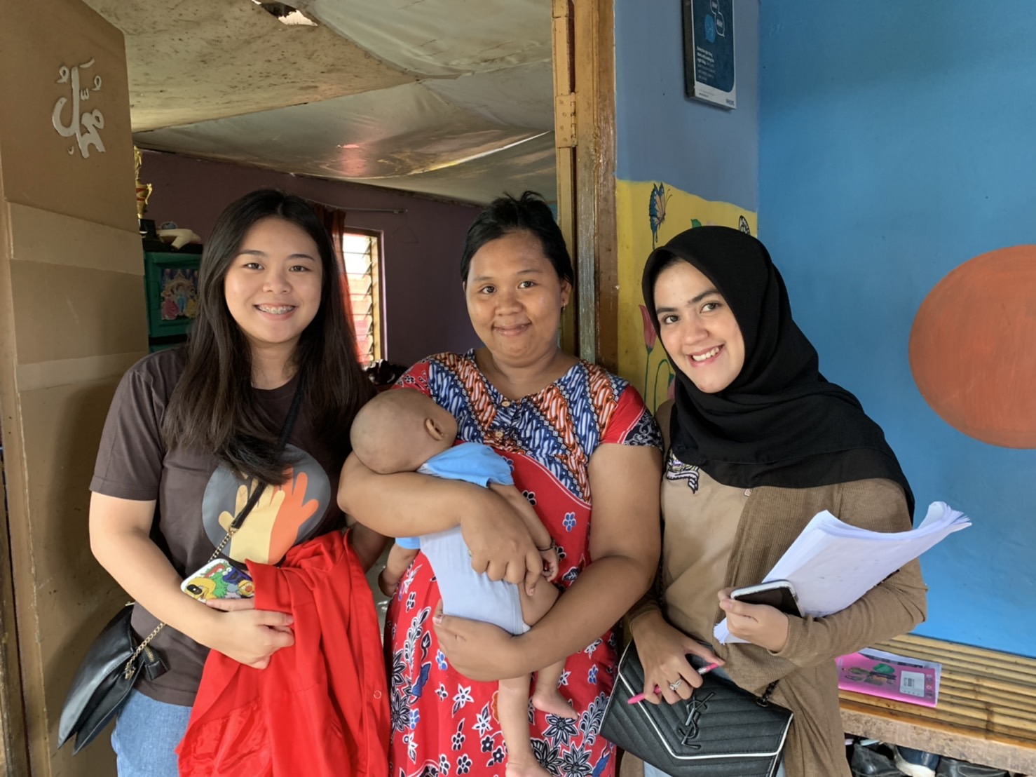 Kunjungan Ketiga Ibu Santi