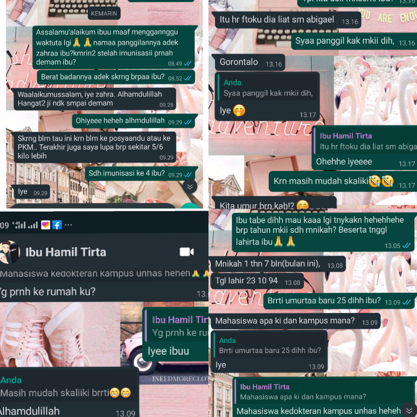 Kabar ibu Tirta Angraini di tengah wabah Covid 19