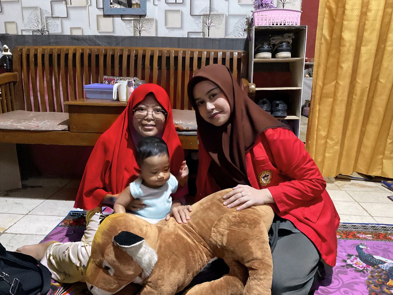 Pertemuan Pertama P2KD III - Perkenalan diri terhadap ibu hamil dan menjelaskan tujuan kunjungan untuk kedepannya.