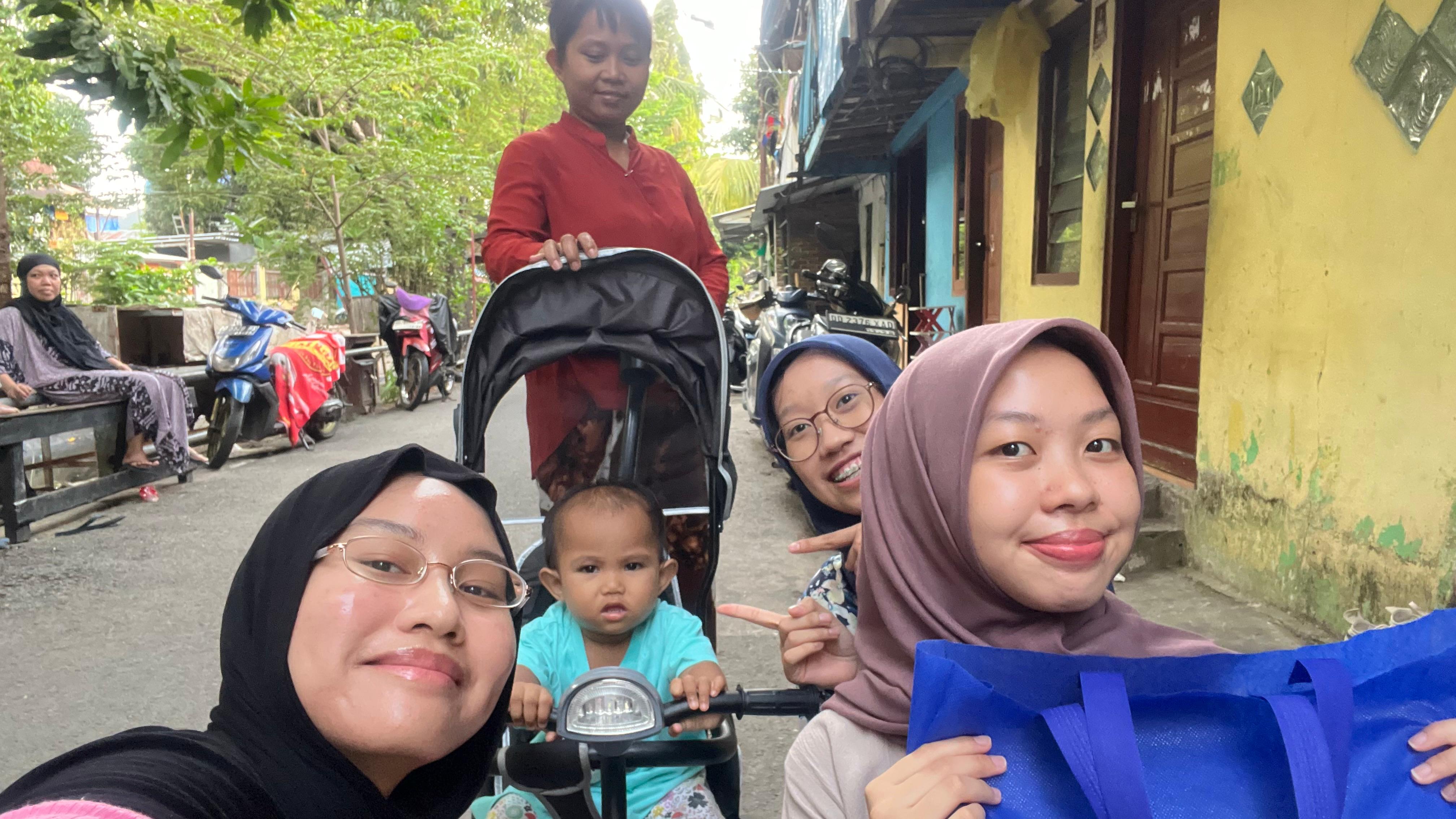 Kunjungan Keenam bertemu Ibu Nurlia dan Aisyah