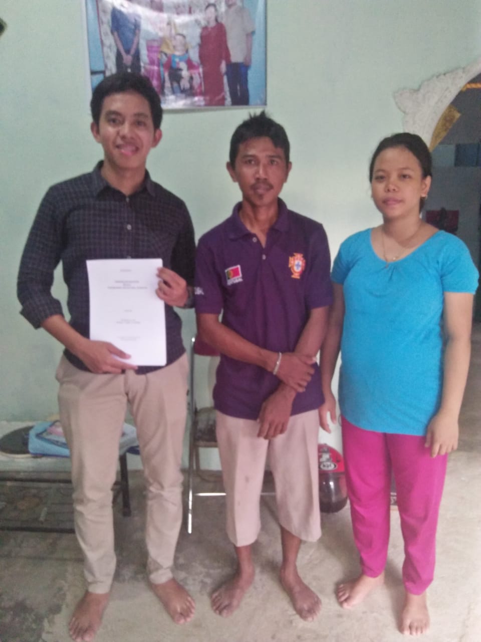 Kunjungan Pertama ke Ibu Faidah