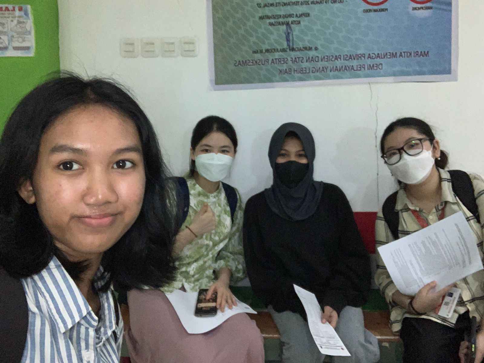 Kunjungan Pertama bersama Ibu Oktavia 