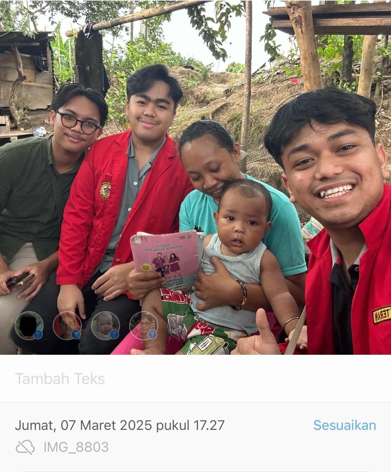 Kunjungan 1 Ibu Ramlah dan Ramadhan