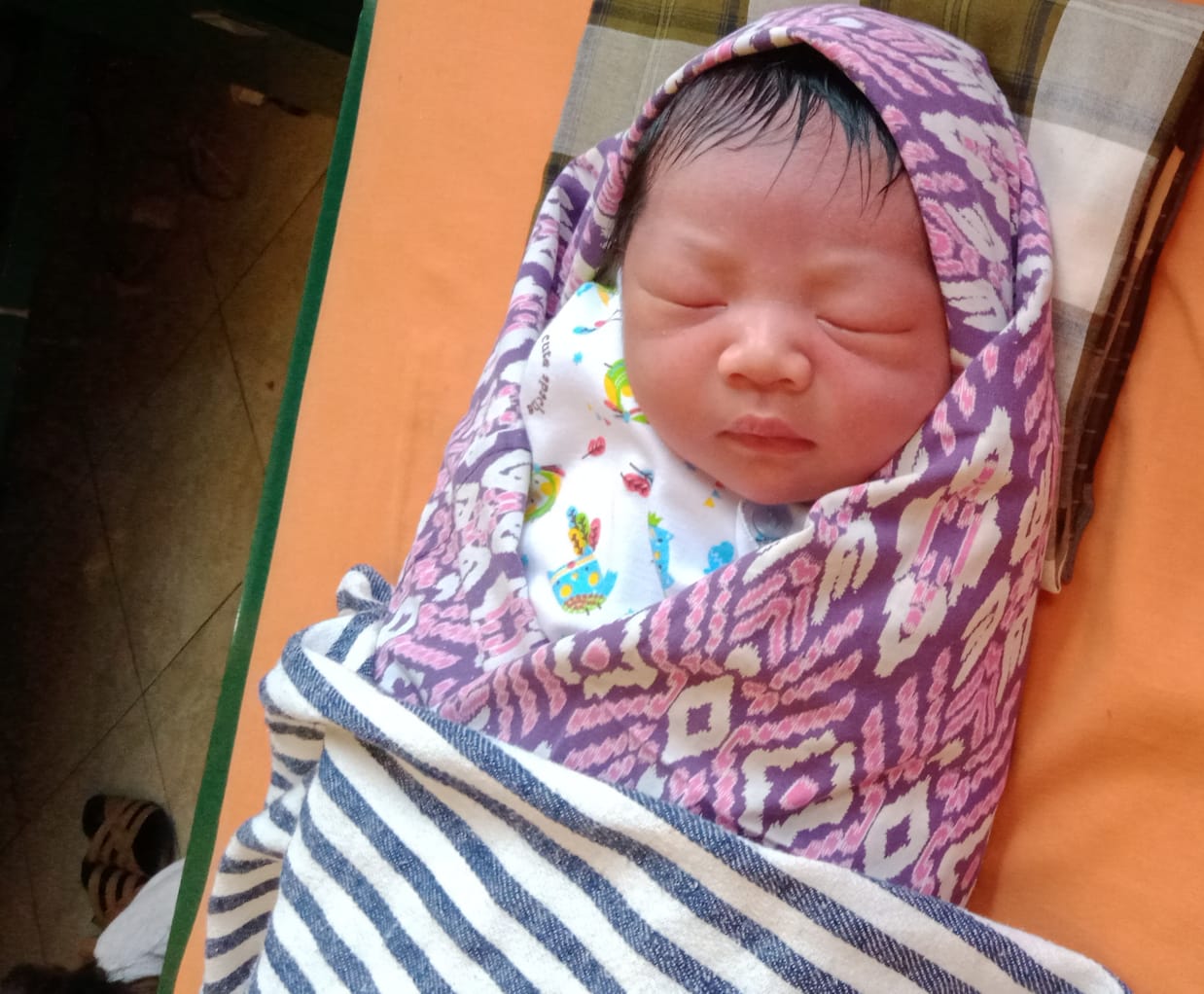 Kelahiran bayi ibu Ika