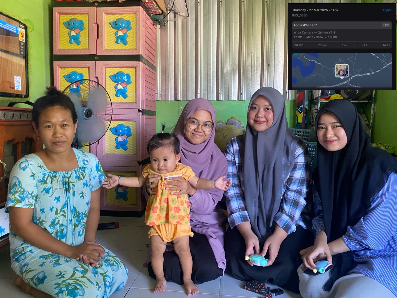 Kunjungan Ke-2 dengan Ibu Yulianti dan Adik Fany