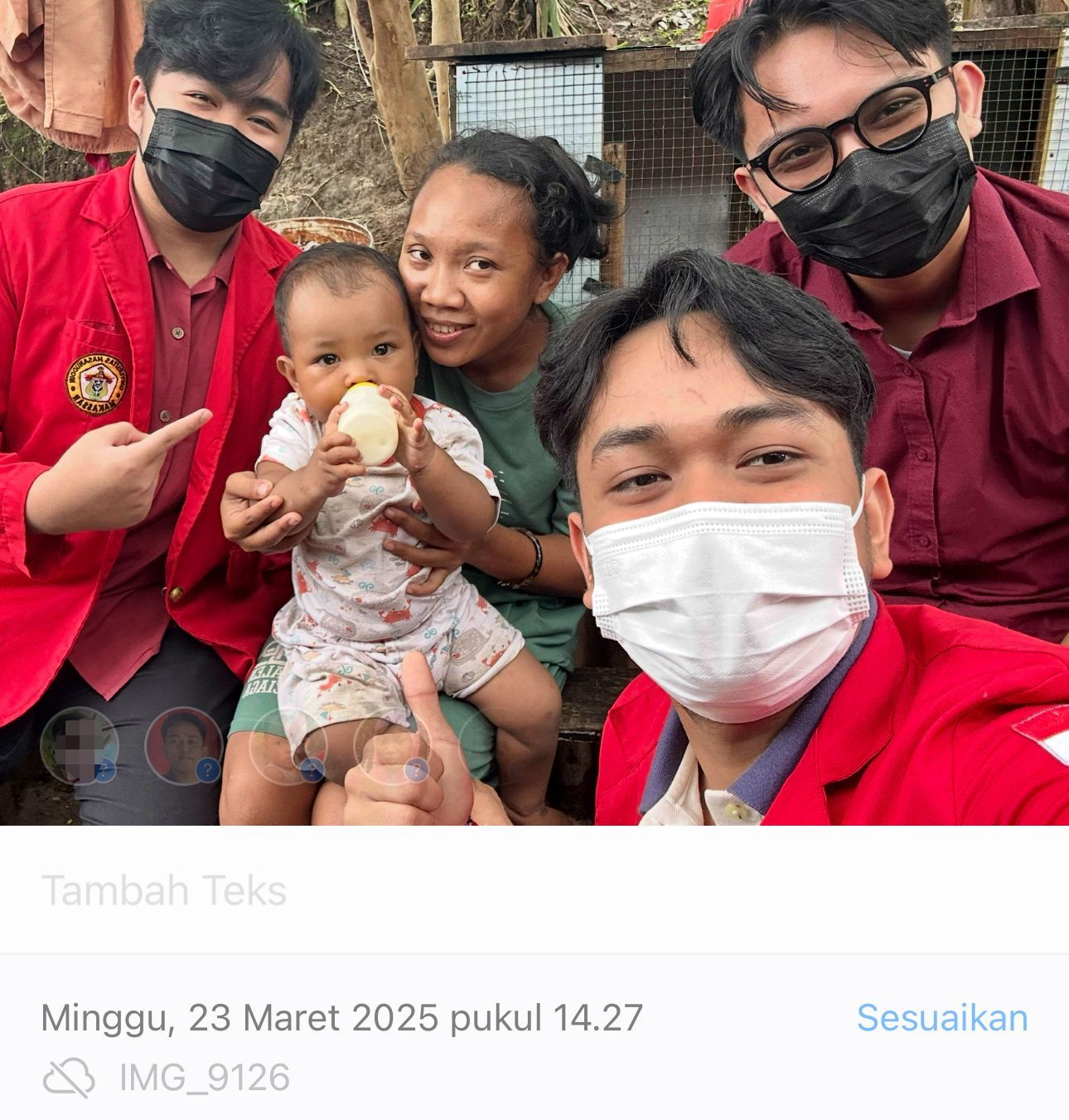 Kunjungan 2 Ibu Ramlah dan Ramadhan