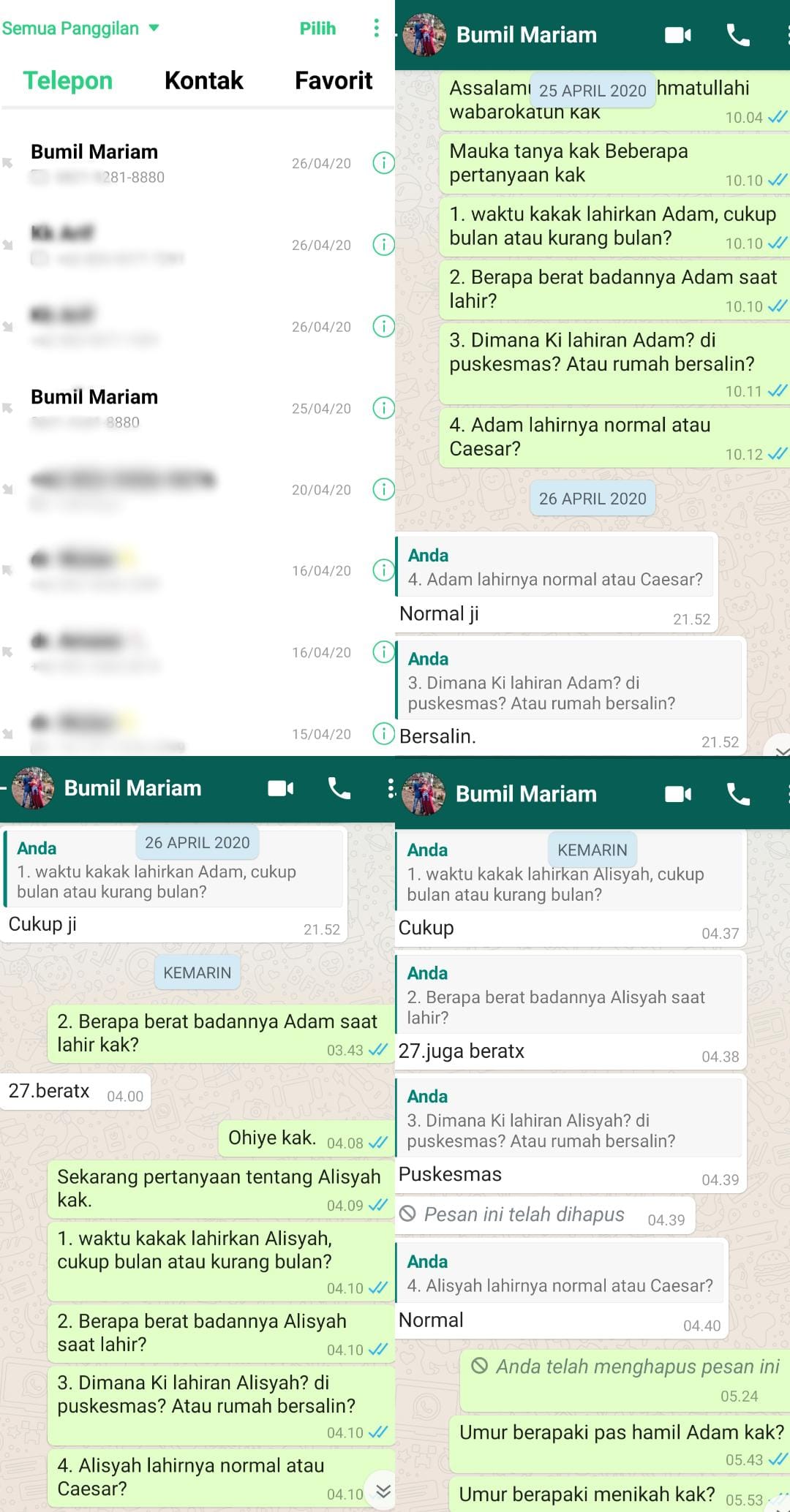 Follow Up Kesehatan Alikah 