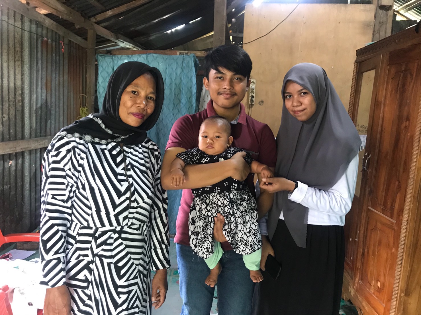 Adik Inara dan MPASI pertamanya