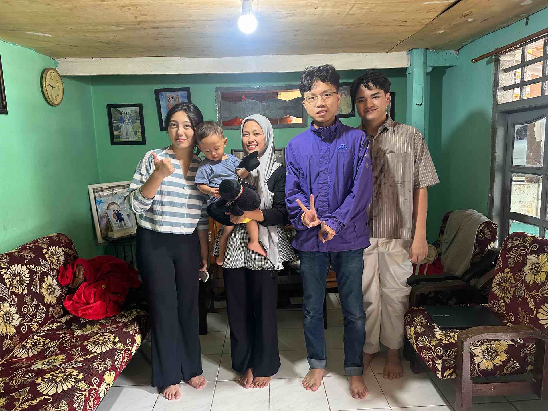 Kunjungan kedelapan dengan ibu Selvia dan adik Kiandra (31 Mei 2025)