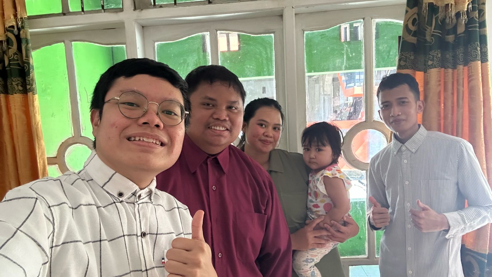 Kunjungan Kelima Bersama Dengan Bu Linda dan adik Adzkiya