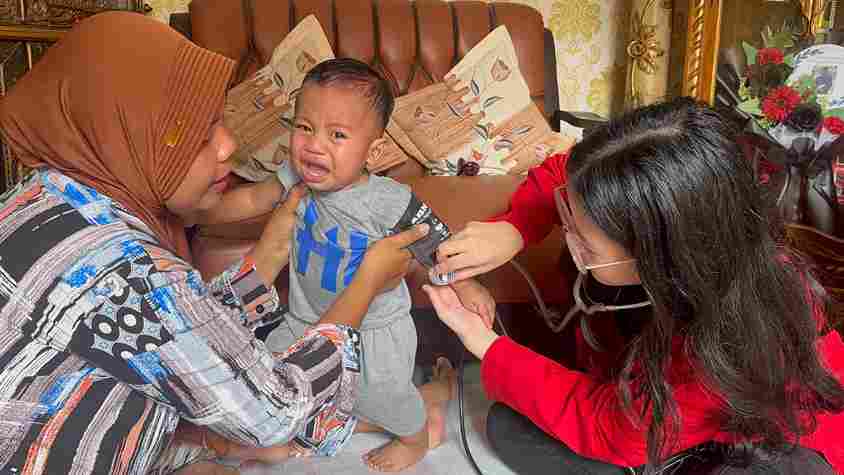 Kunjungan Ketiga P2KD III: Pemantauan Status Tumbuh Kembang dan Kesehatan Fisik Bayi serta Edukasi Status Gizi dan Nutrisi Optimal