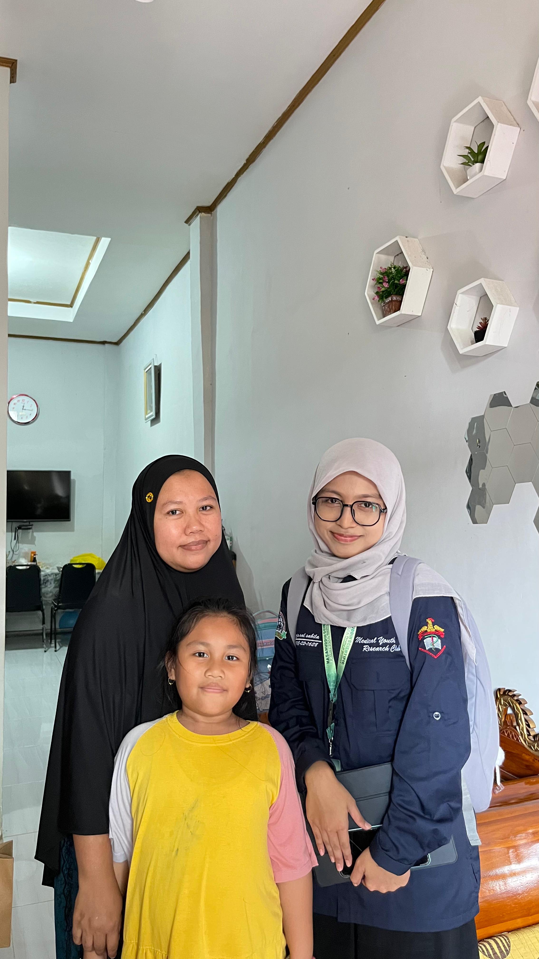 Pertemua kedua 1000 hpk dengan Ibu damping dan anaknya