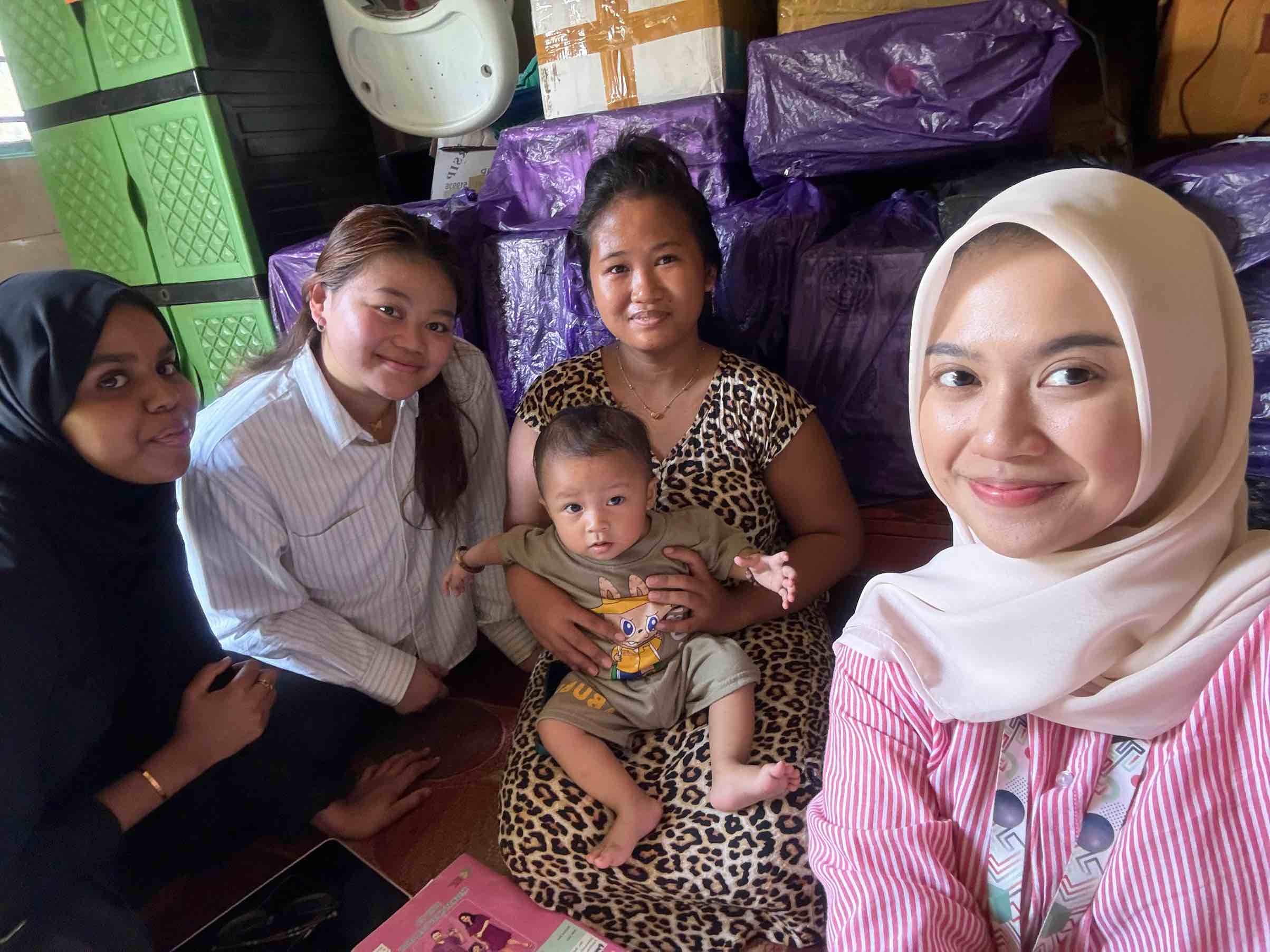 Kunjungan Ke-4 Bertemu Ibu Putri dan Adik Rifky (7 Maret 2025)