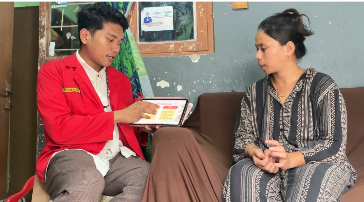 P2KD 3 Kunjungan Pertama pada Ibu damping : Edukasi keluarga berencana serta pemantauan pertumbuhan dan perkembangan dan pemeriksaan kesehatan