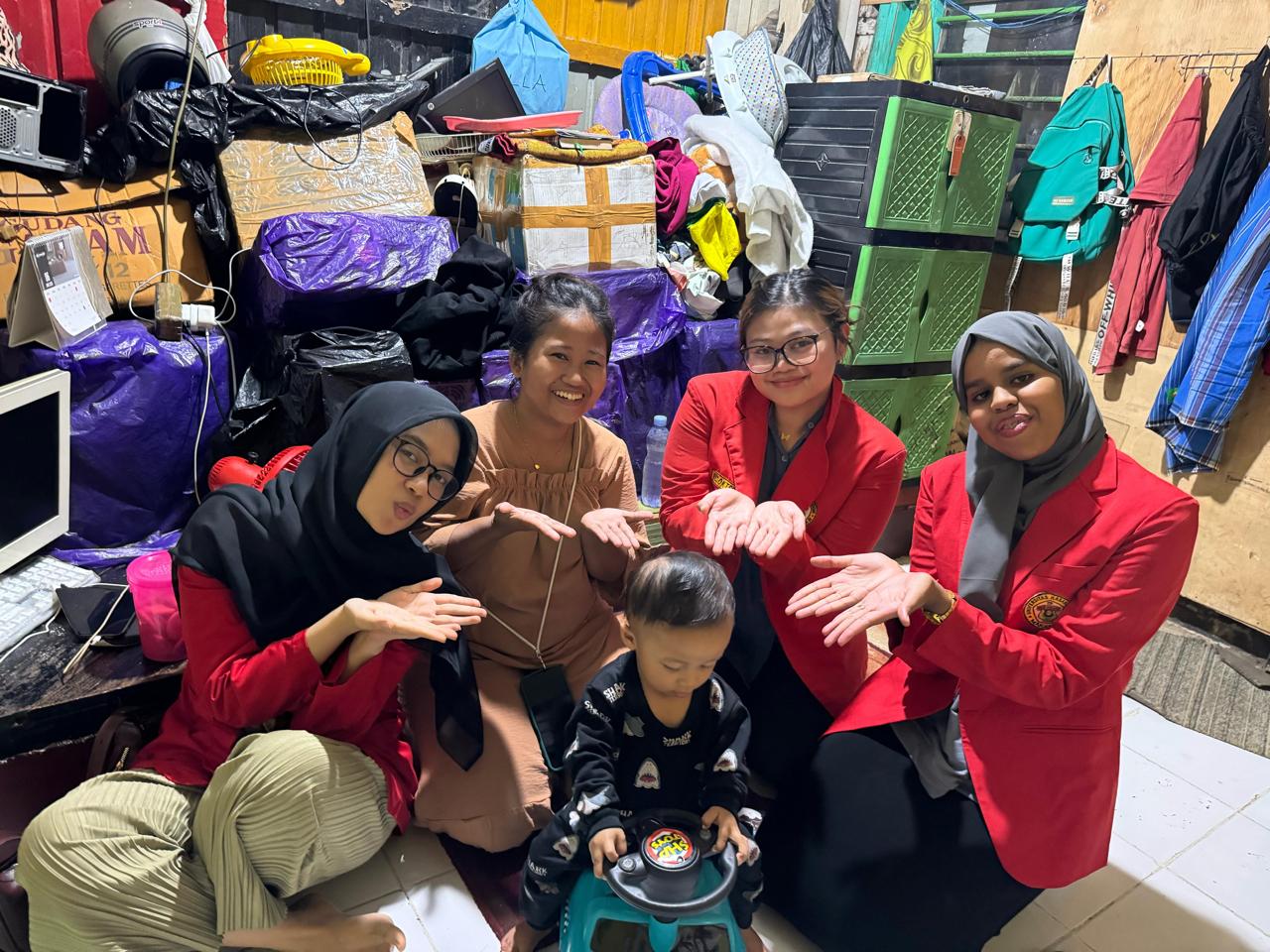 Kunjungan terakhir dengan ibu putri dan adek rifki (4 Juni 2025)