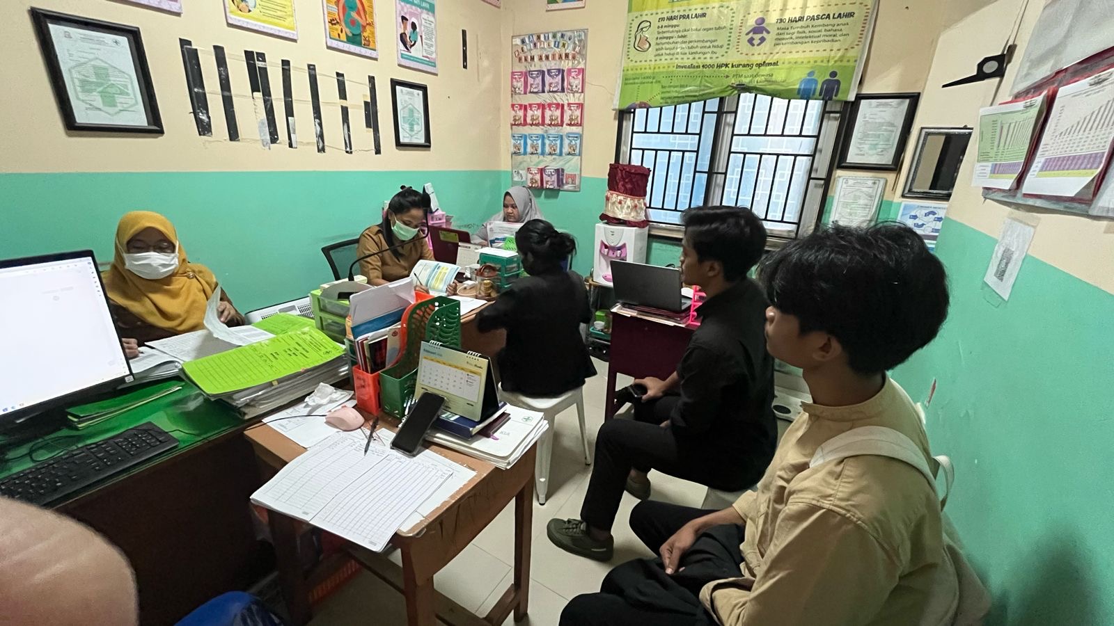 Pertemuan kedua dengan ibu avelia