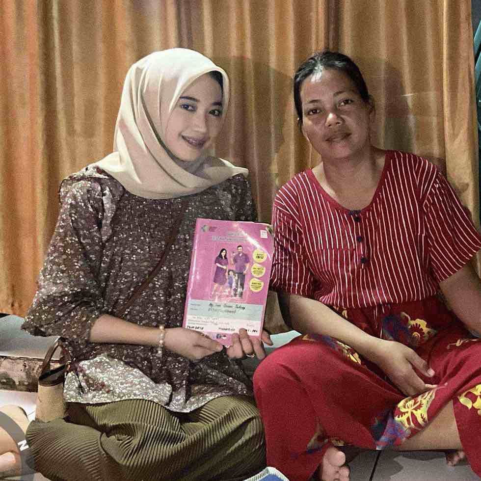 Kunjungan Terakhir Dengan ibu jenni toding dan adik deren puja 