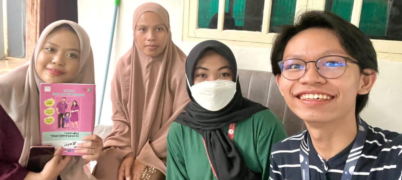 Kunjungan pertama (pertemuan pertama) dengan Ibu Sakriani