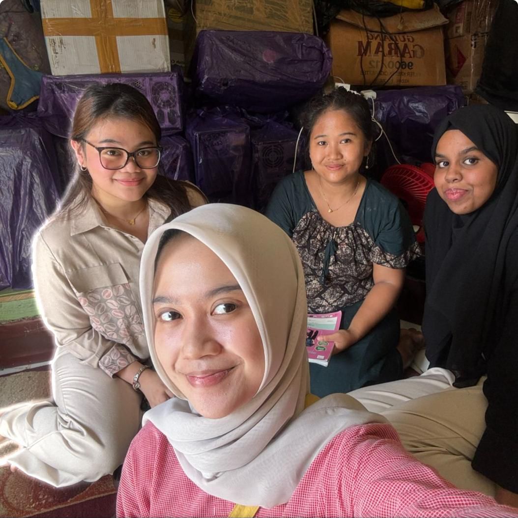 Kunjungan ke-6 Bertemu dengan ibu putri dan adek rifki (9 Mei 2025)