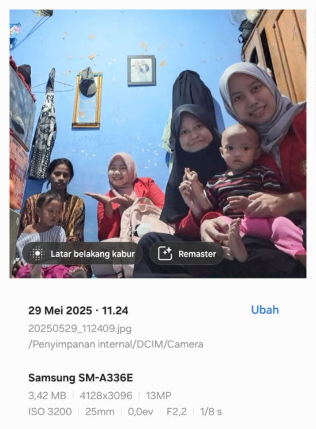 Kunjungan Ke-9 : Kunjungan Terakhir Bersama Ibu Ramlah dan Adek Adzkiyah 29/5/2025