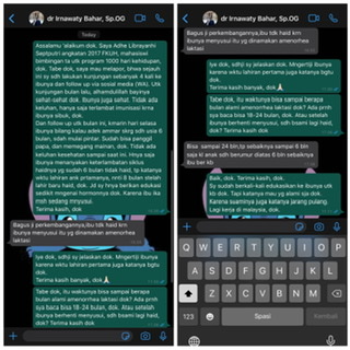 Diskusi / pelaporan kedua dgn pembimbing