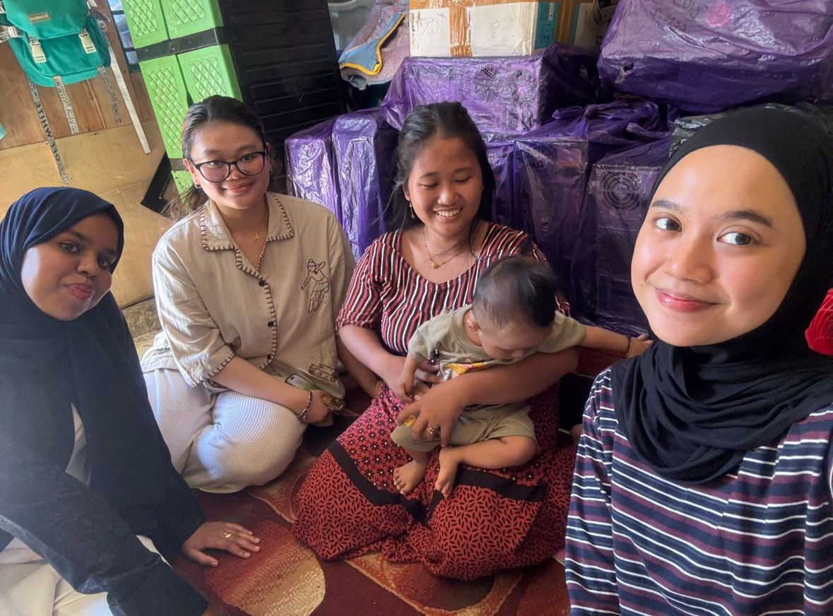 Kunjungan ke-7 bertemu dengan ibu putri dan adek rifki (24 Mei 2025)