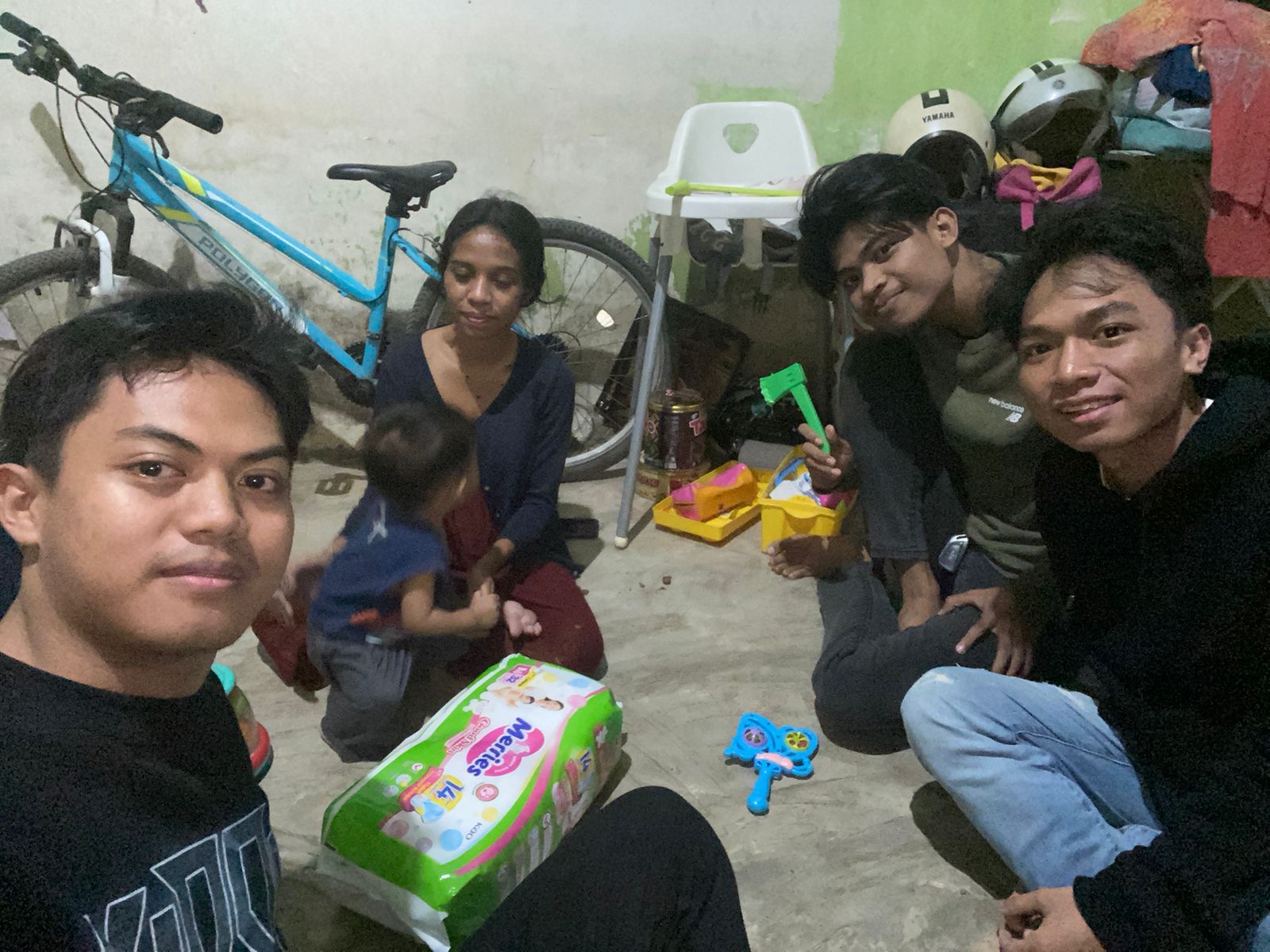 Kunjungan Ke-5 Ibu Avelia dan Adek Daniel