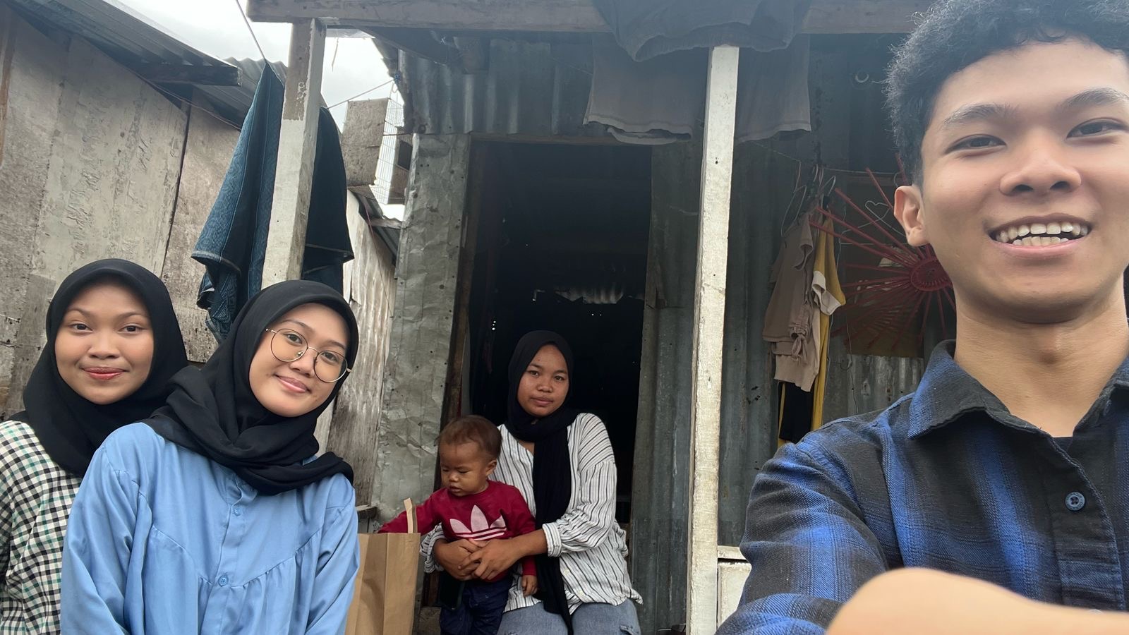 Kunjungan Terakhir P2KD Bersama Ibu Putri dan Adik Al