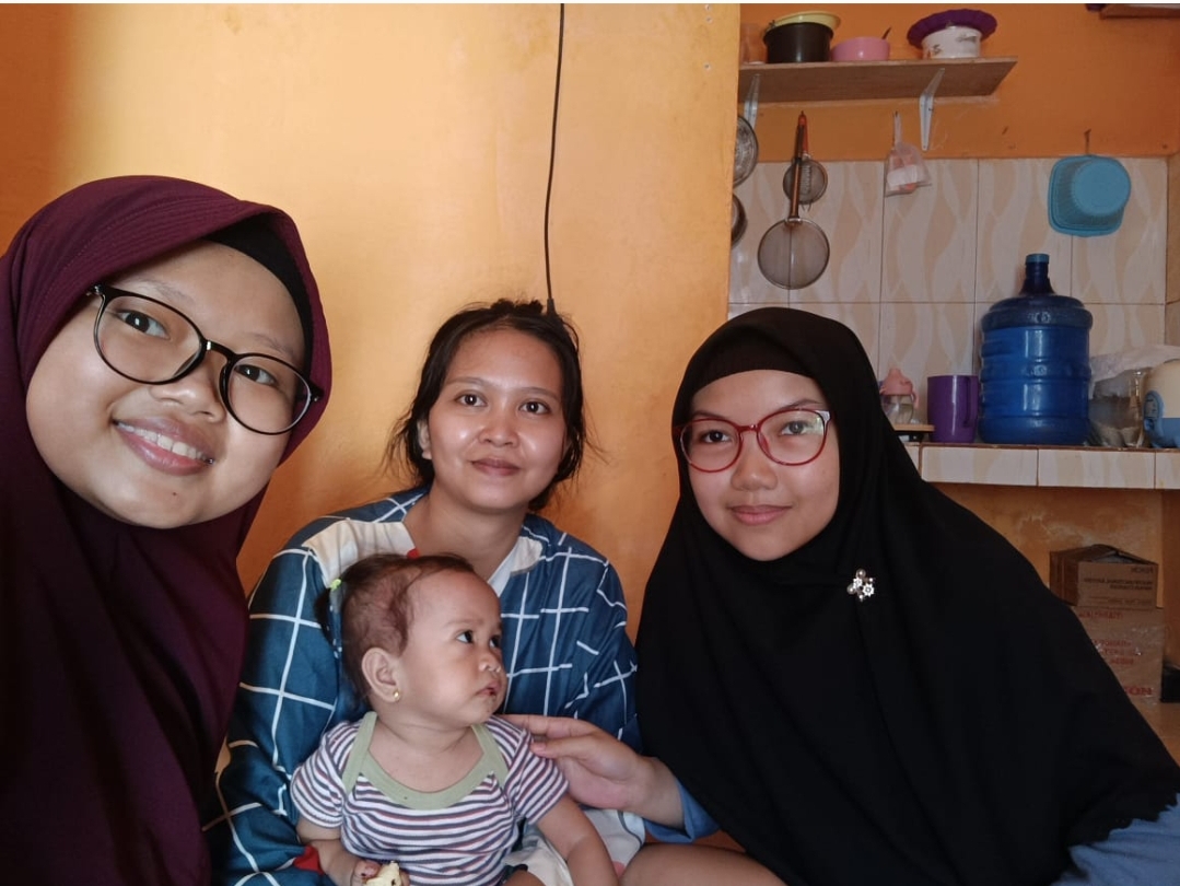 KUNJUNGAN KEDELAPAN BERSAMA IBU KARINA