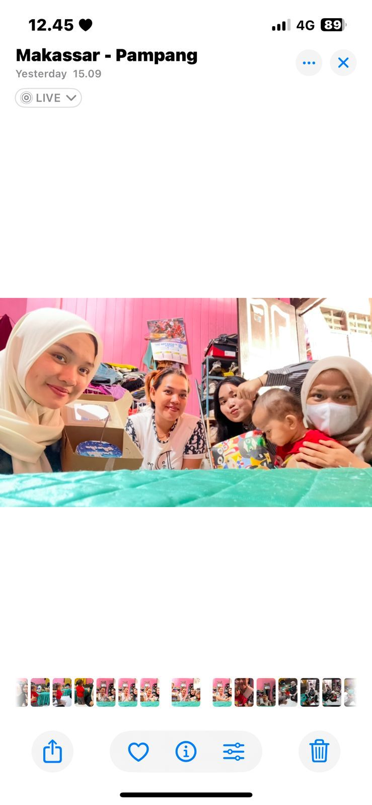 Kunjungan ke 7 dengan Ibu Nurfatimah dan Adik rafasya