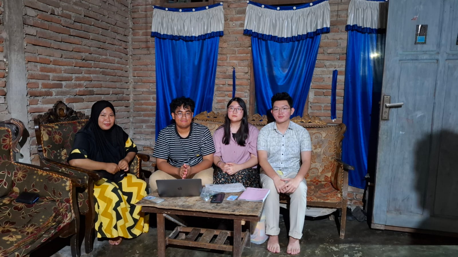 Kunjungan P2KD Pertama Bersama Ibu Milda