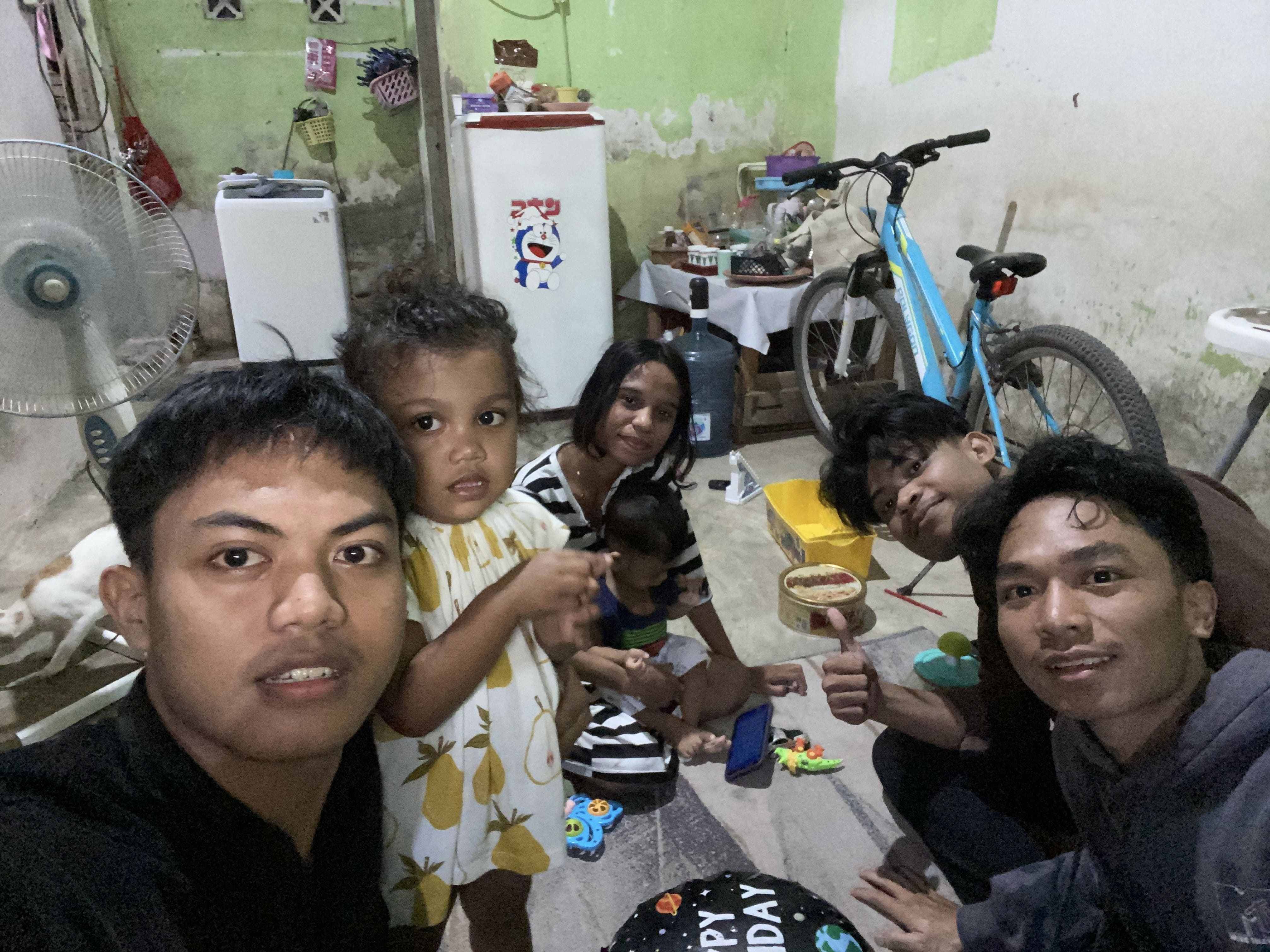 Pertemuan ke enam dengan ibu avelia dan adek daniel
