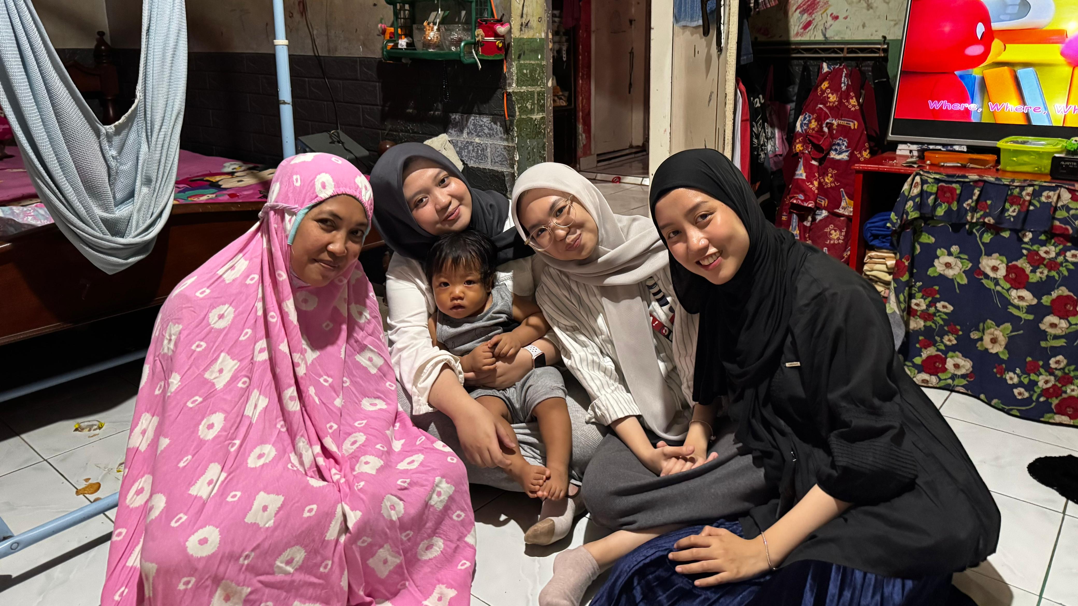 Kunjungan ke-4 dengan Ibu Primasari dan Adek Dirza