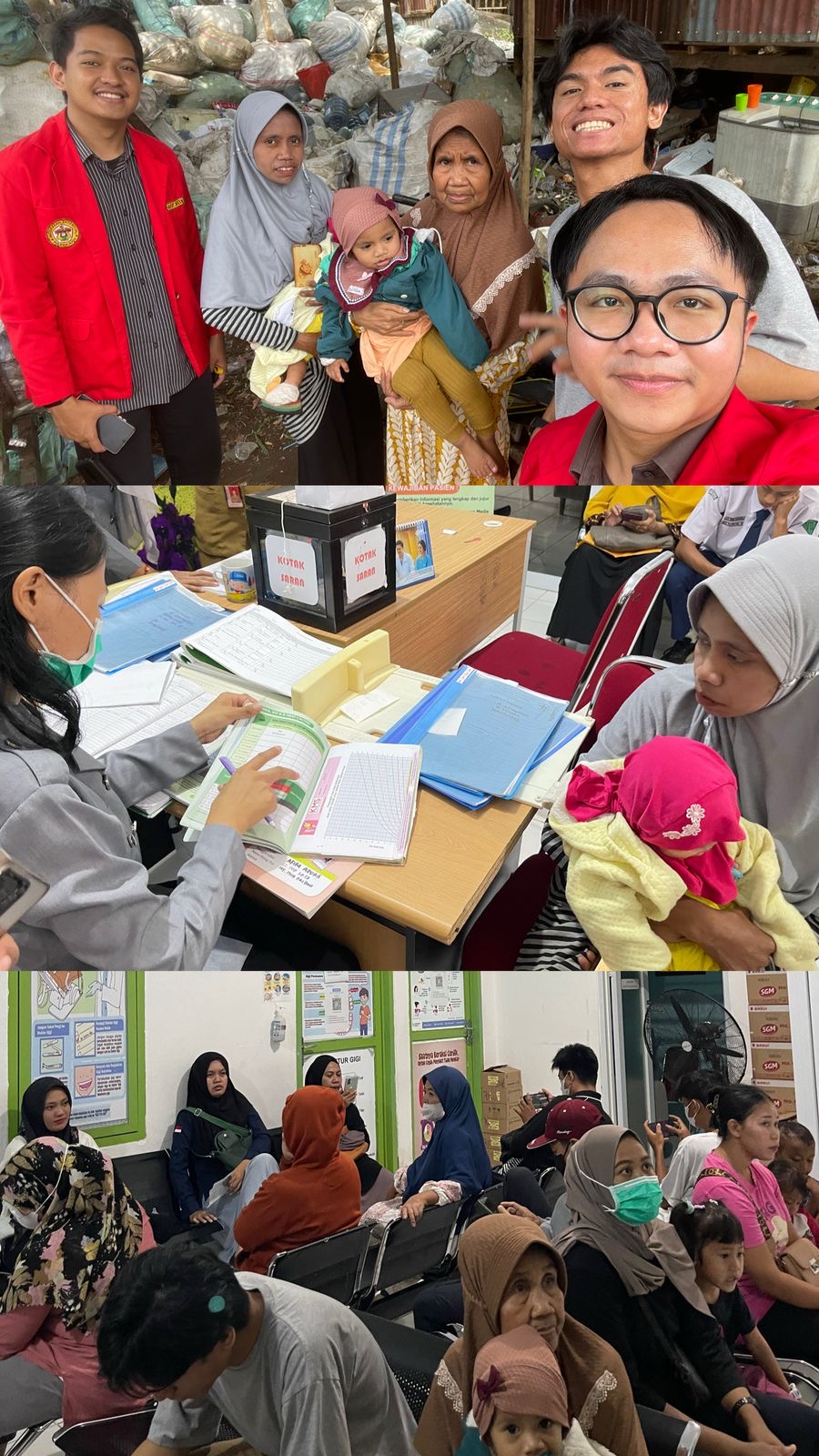 Kunjungan Ketujuh: Pendampingan ke Puskesmas dan Edukasi Keluarga (29 April 2025)