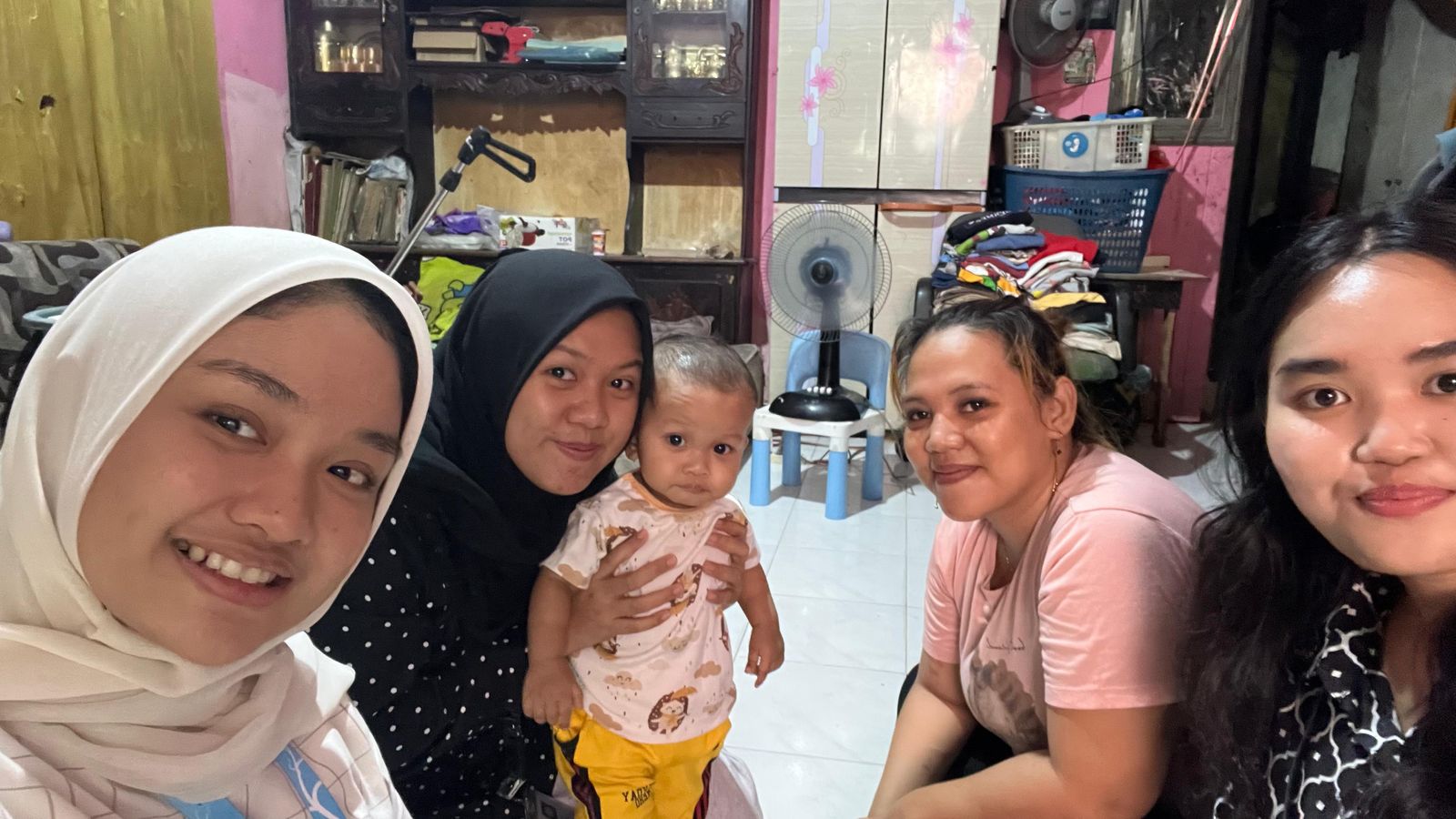 Pertemuan ke-5 dengan keluarga Bu Fatimah dan adik Rafasya☺️