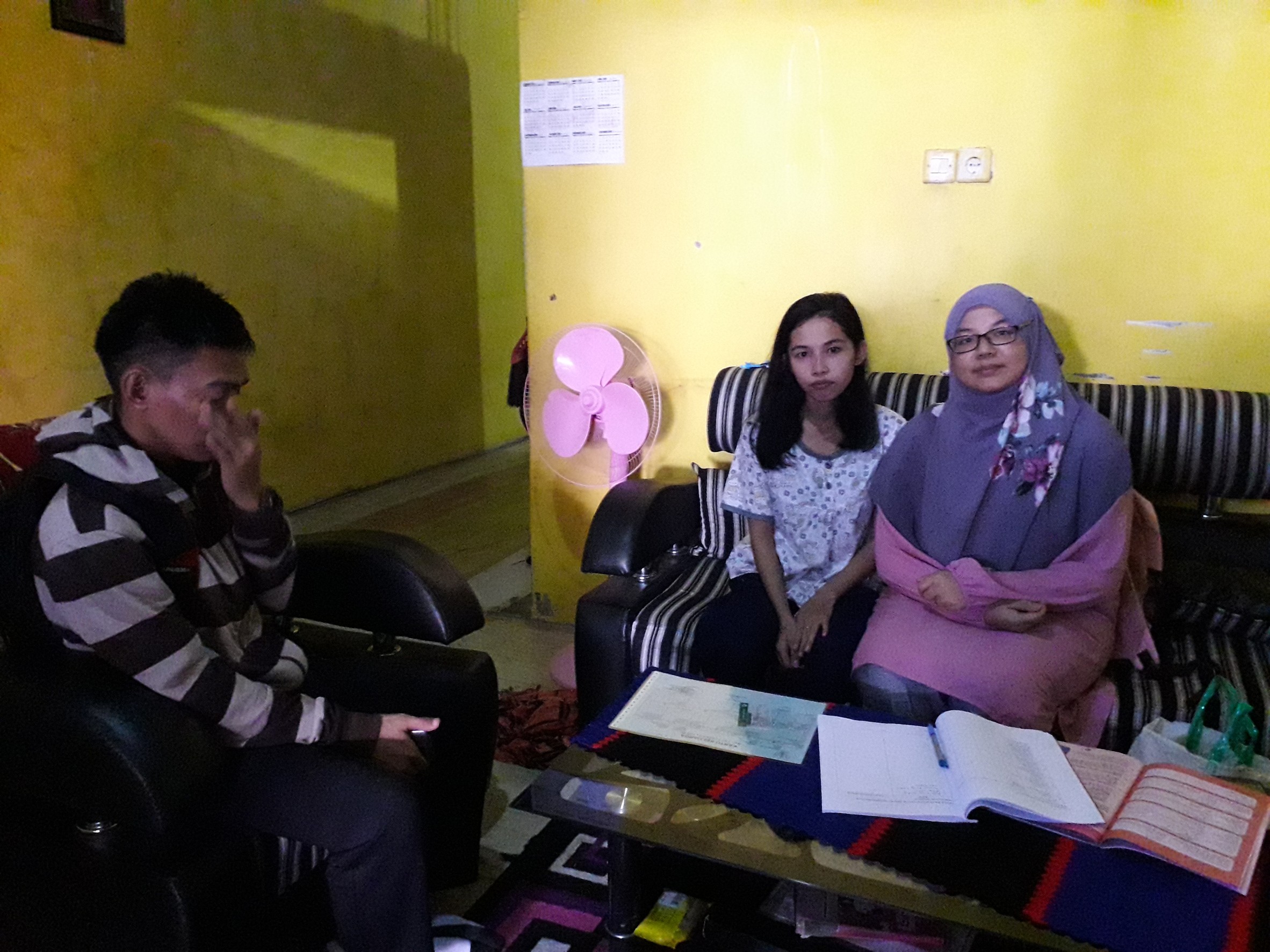 Kunjungan Pertama Ibu Fatmawati