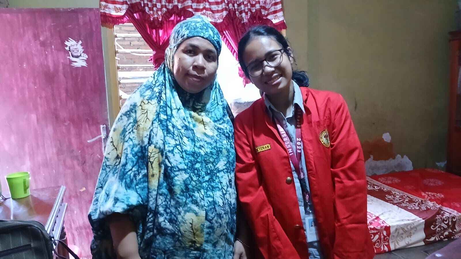 Kunjungan Pertama ke Rumah Ibu Jum dalam Rangka Program 1000 Hari Pertama Kehidupan 