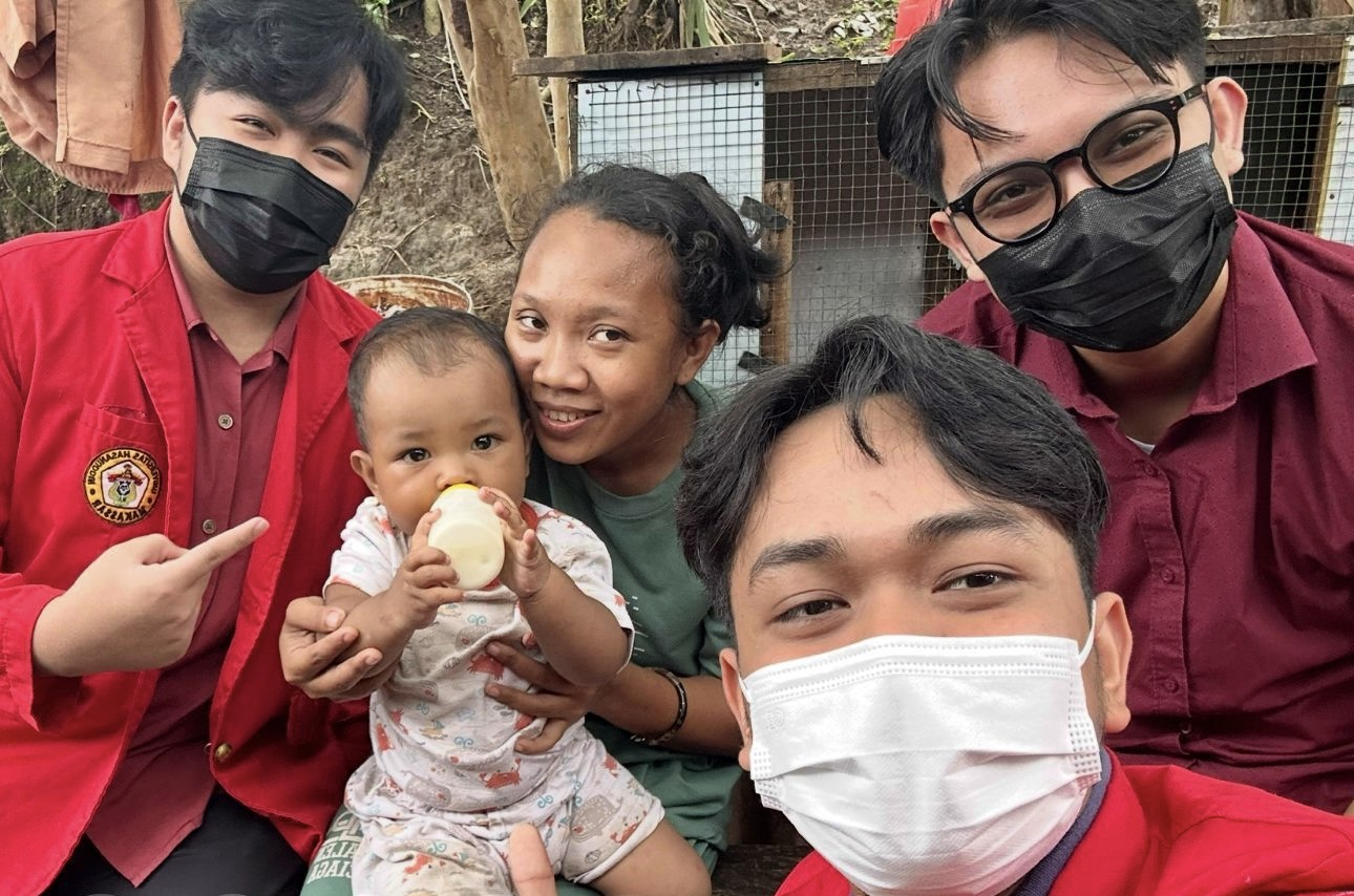 Kunjungan 2 Ibu Ramlah dan Ramadhan