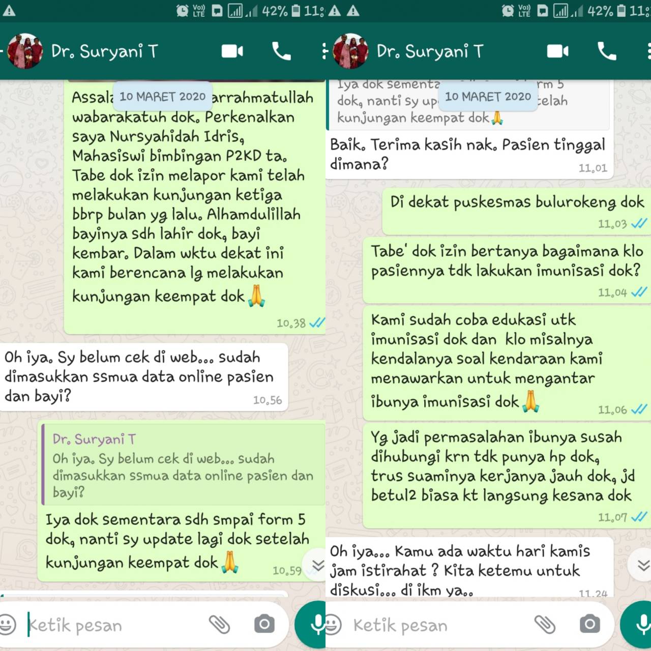 Konsultasi Dengan Pembimbing Part 1