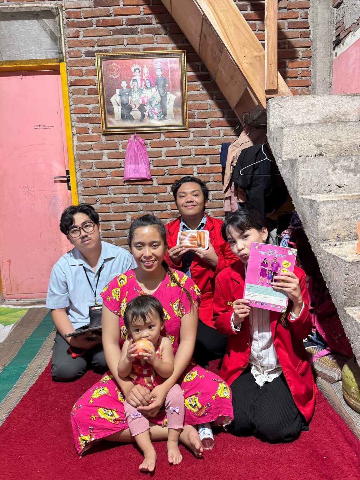 KUNJUNGAN KETUJUH BERTEMU DENGAN ADIK RAISYA DAN KELUARGA