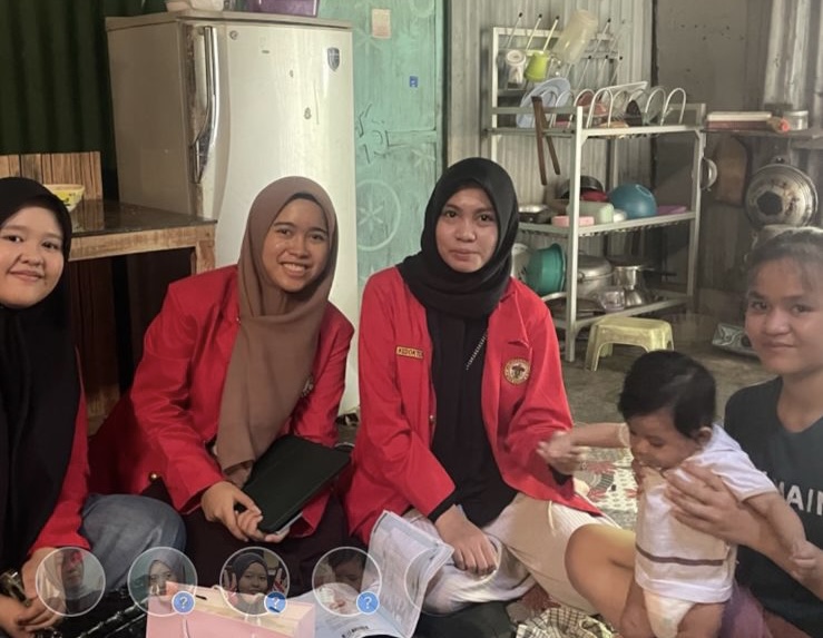 Kunjungan ke-9 ke Rumah Ibu Padila dan Adik Febrian