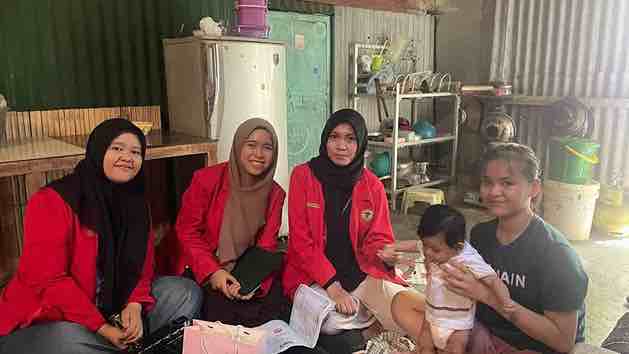 Kunjungan Kesembilan bersama ibu Padila