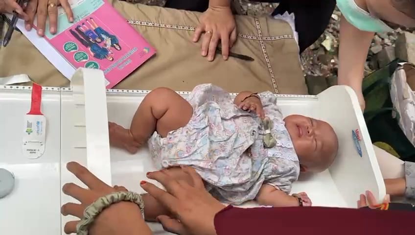  Kunjungan hari ke 2 P2KD 3 Pelaksanaan Pemeriksaan Antropometri di Posyandu